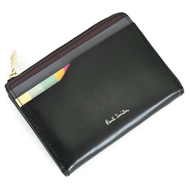 ポールスミス 財布 小銭入れ コインケース L字ファスナー 黒(ブラック) Paul Smith bpw331-10 レディース 婦人 ギフト 定番 彼氏 彼女 プレゼント