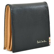 展示品箱なし ポールスミス 財布 小銭入れ コインケース BOX型 黒(ブラック) Paul Smith psq090-10 メン…
