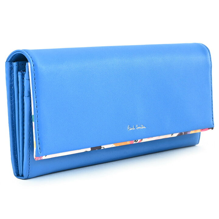 楽天市場】展示品箱なし ポールスミス 財布 長財布 青(ブルー) Paul  