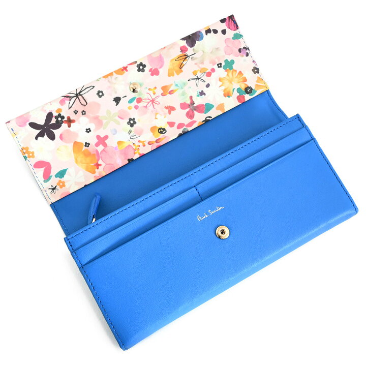 楽天市場】展示品箱なし ポールスミス 財布 長財布 青(ブルー) Paul  