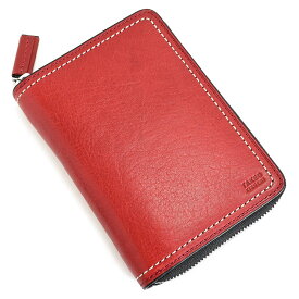タケオキクチ 財布 二つ折り財布 BOX財布 ラウンドファスナー 赤(レッド) TAKEO KIKUCHI 785607 メンズ 紳士 ギフト 定番 彼氏 彼女 プレゼント