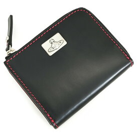 ヴィヴィアンウエストウッド 財布 小銭入れ コインケース L字ファスナー 黒(ブラック) Vivienne Westwood ACCESSORIES vwk613-10 ギフト 定番 彼氏 彼女 プレゼント