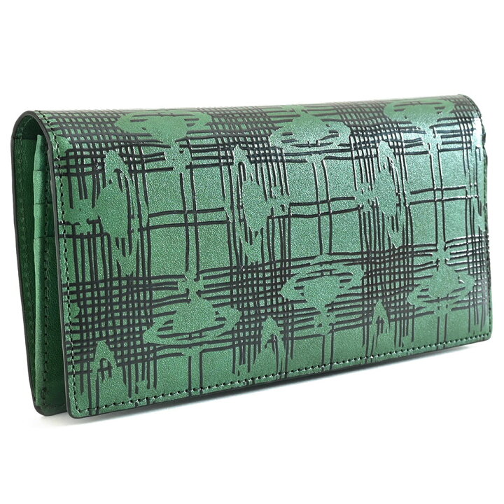 楽天市場】展示品箱なし ヴィヴィアンウエストウッド 財布 長財布 緑  
