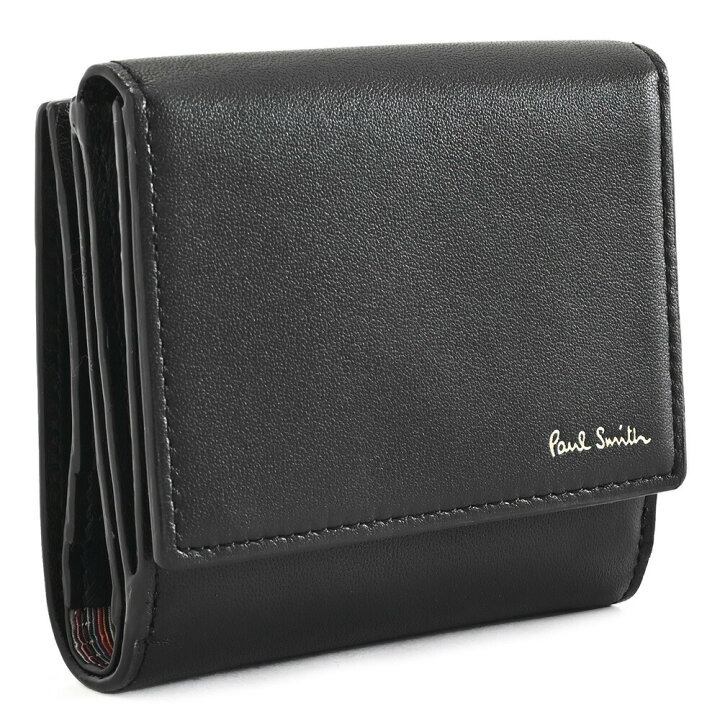 Paul Smith ボックス ふくむ 黒（二つ折り財布用） 