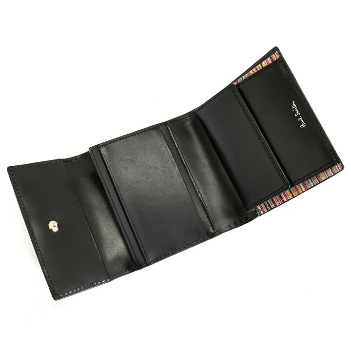 楽天市場】ポールスミス 財布 三つ折り財布 黒(ブラック) Paul Smith  