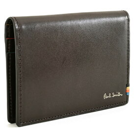 ポールスミス パスケース 定期入れ チョコ Paul Smith psc831-71 メンズ 紳士 ギフト 定番 彼氏 彼女 プレゼント