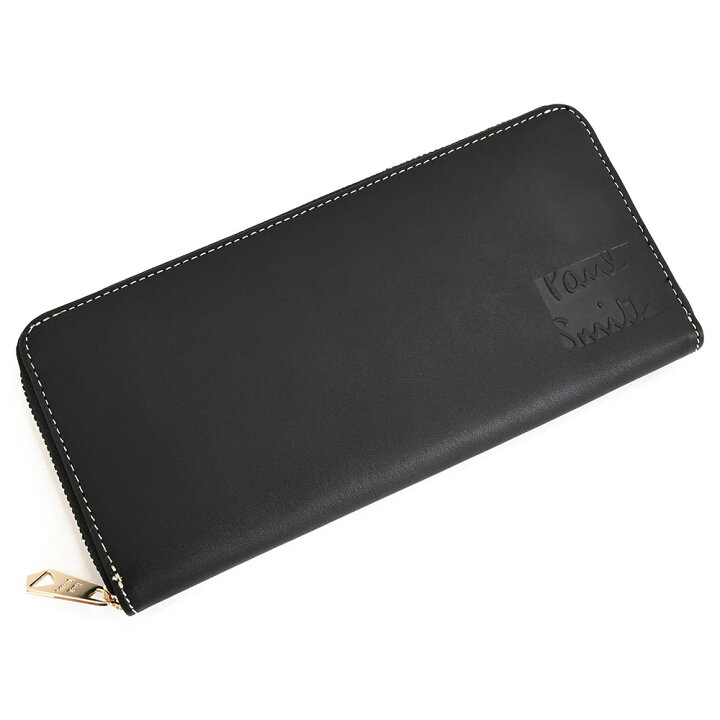 楽天市場】ポールスミス 財布 長財布 ラウンドファスナー 黒(ブラック  