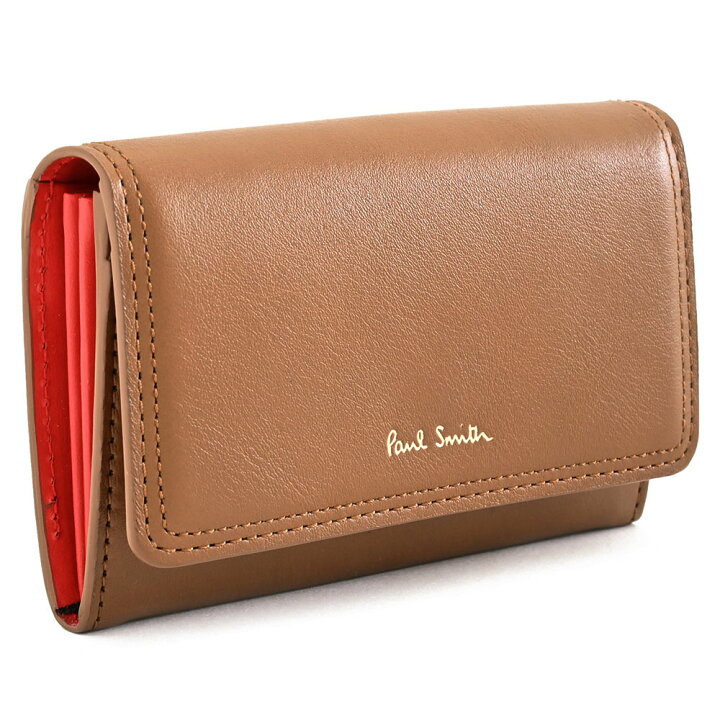 楽天市場】ポールスミス 名刺入れ カードケース キャメル Paul Smith 