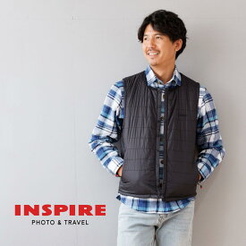 【特別クーポン配布中】INSPIRE インスパイア （公式）電熱 ヒートベスト ハイグレード カシミア混 高級 おしゃれ 電熱ベスト バッテリー付き モバイルバッテリー インナーベスト 旅行 贈り物 ギフト 誕生日 プレゼント 54331