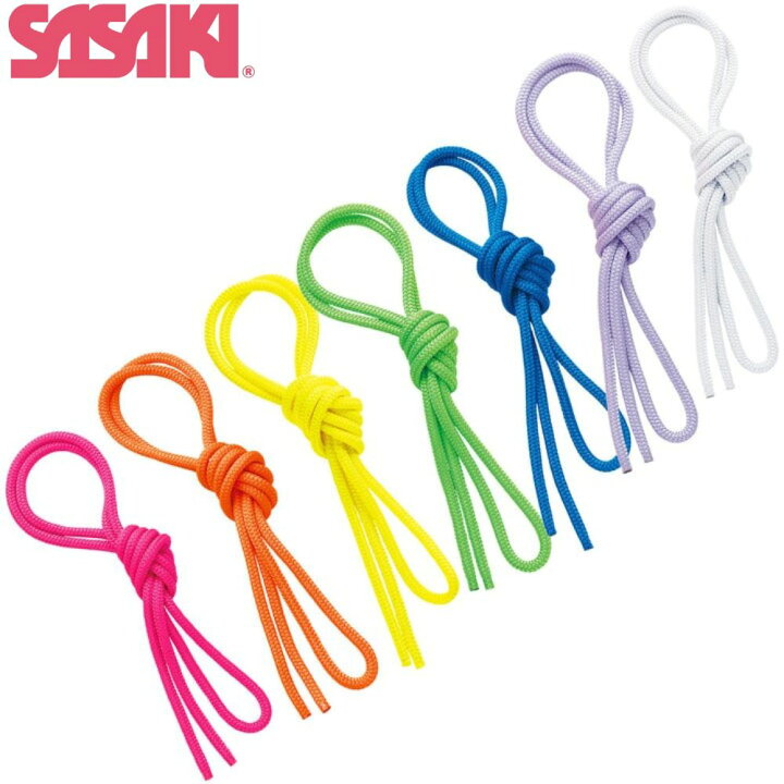 楽天市場】ササキ SASAKI ジュニアカラーポリエステルロープ 新 