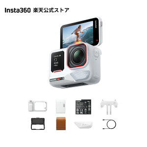 Insta360 Ace Pro 2 Arctic White ����� Flash Print�L�b�g - Leica�����J���A1/1.3�C���`�Z���T�[�A�D�ꂽ��Ɠx���\�������8K�h���A�N�V�����J�����B�X�g���[�g�t�H�g����Xplorer Grip Pro�L�b�g�t�� �y����