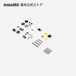 Insta360 �{�^���X�e�b�J�[�Z�b�g - �yX4 Air / GO Ultra / X5 / X4 / X3 / Ace Pro 2 / Ace Pro / GO 3S / Flow 2 Pro / Flow 2�z