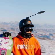 Insta360 ユニコーンヘルメットマウント |【X5 / X4 / GO 3S / X3】 カーボンファイバーマウント 【ラン…
