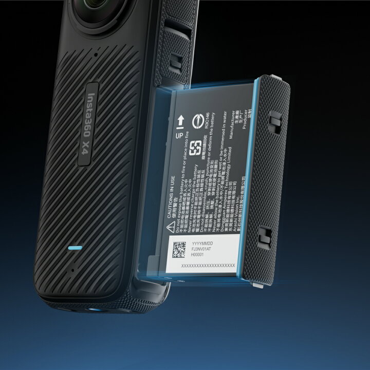 楽天市場】Insta360 X4充電池 リチウムイオンバッテリー for X4 