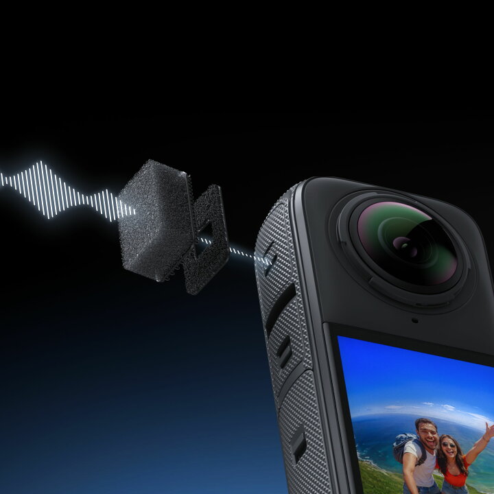 楽天市場】Insta360 X4 風防マイクカバー | 騒音低減 風防マイク 