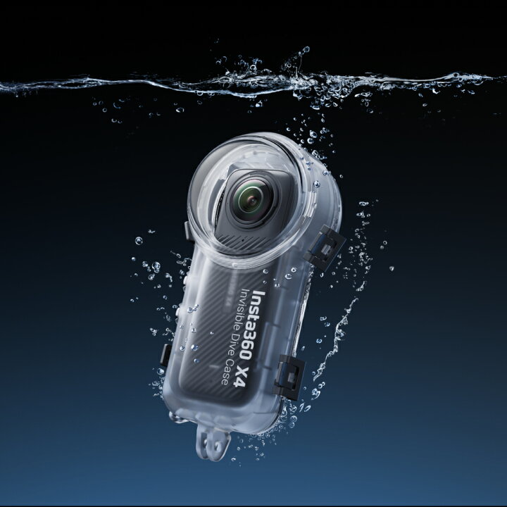 楽天市場】Insta360 X4 見えない潜水ケース | 防曇シートIPX8防水 50m 