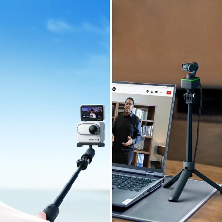 楽天市場】Insta360 ミニ見えない自撮り棒＋三脚 |【X5 / Ace Pro 2 