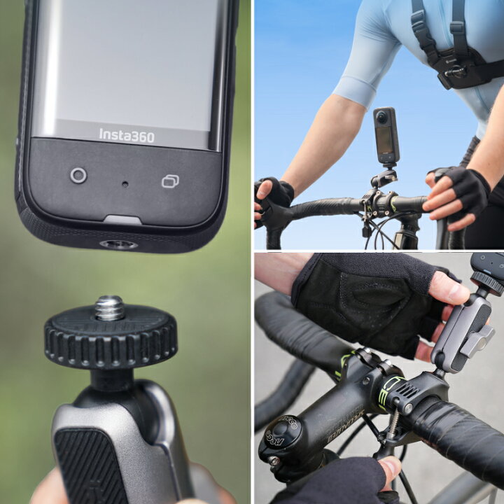 楽天市場】Insta360 自転車用撮影セット |【Ace Pro 2 / GO 3S / X4 