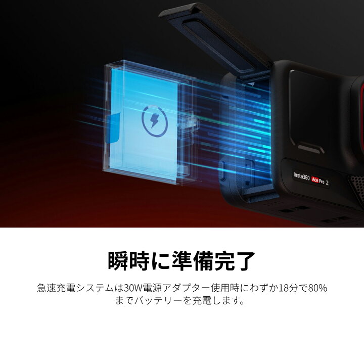 Insta360 Ace 思いとどまり Pro 2 バッテリー