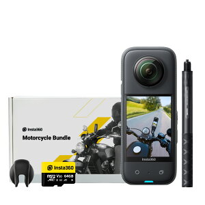 Insta360 X3oCNBeZbg(64GB) | 360xJ ANVJ 5.7K360x 72MP360xʐ^ u␳ ANeBuHDR 4Kl̎_ 60fpsB ێ AIҏW ] 