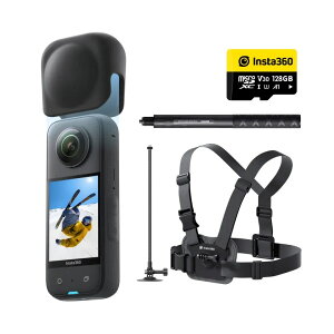 Insta360 X3 Xm[Lbg|XL[Be 360xJ ANVJ 1/2C`48MPZT[ IPX8h 5.7K360x 72MP360xʐ^ u␳ ANeBuHDR 4Kl̎_ 60fpsB ێ AIҏW 