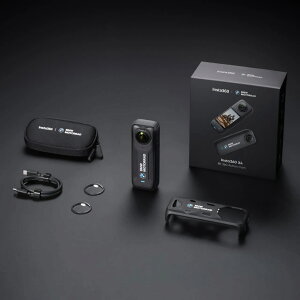 Insta360 X4 �S�iBMW Motorrad �� | 8K�h��360�x�A�N�V�����J���� 4K�L�p���� �����Ȃ����B��_���� ���E�������Y�K�[�h 135���A���B�e�\ AI�ҏW FlowState��u���␳ 360�x�����ێ� ���{�ꉹ������ �X�|