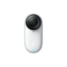Insta360 GO 3S カメラ単品- 4K小型 ポータブル Vlogカメラ 重量39g 親指サイズ ハンズフリーPOV どこでもマウント 手ブレ補正 バッテリー寿命140分 AI編集 Apple Find My対応 Vlog /旅行/アウトドア/ペットPOV 色選択可