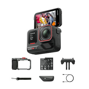 Insta360 Ace Pro 2 �X�g���[�g�B�e�L�b�g(��) - 8K�A�N�V�����J���� ���C�J�Ƌ����J�� �f���A��AI�`�b�v �D�ꂽ�Ï����\ ���i���I�[�f�B�I �t���b�v���X�N���[�� AI�ҏW �O���[ & �V���o�[ �y����