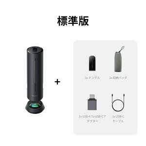 Insta360 Wave - AI�X�s�[�J�[�t�H�� Bluetooth �{�C�X���R�[�_�[ �r�[���t�H�[�~���O�Ή� 8�m�C�Y�L�����Z�����O�}�C�N AI�����N�������v�� 9����Ή� 32GB�X�g���[�W���� ��c �|�b�h�L���X�g ���C