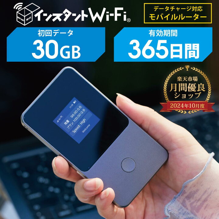 楽天市場】ポケットワイファイ 返却不要 30GB データ通信付き ポケット  