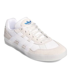 【adidas skateboarding】ALOHA SUPER IE0657 カラー：crystal white/ftw white/blue bird アディダス アロハスーパーマーク・ゴンザレススケートボード スケボー シューズ 靴 スニーカー SKATEBOARD SHOES