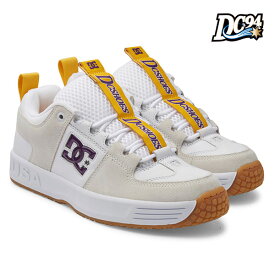 【DC Shoe】 LYNX OG -THE CHAMPIONSHIP COLLECTION-カラー：white/purple(WHP)ディーシー シューズ シューズ 靴 スニーカースケートボード スケボー SKATEBOARD SHOES