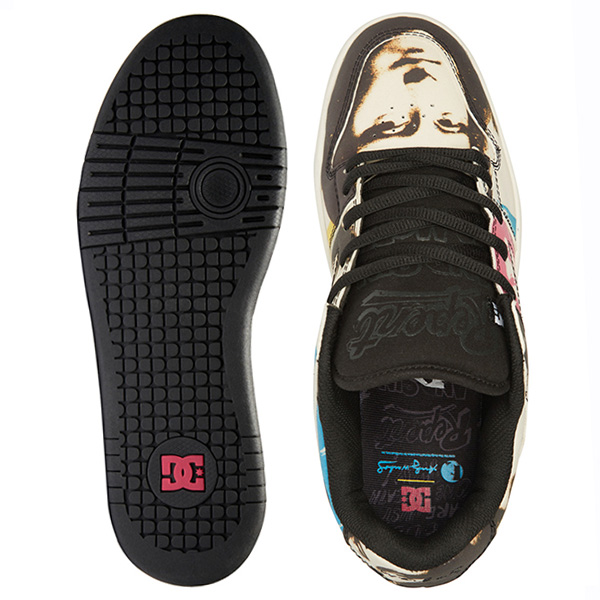 【DC Shoe×WARHOL】 MANTECA 4カラー：BK5ディーシー リンクス アンディ・ウォーホルシューズ 靴 スニーカースケートボード  スケボー SKATEBOARD SHOES | スケートボードSHOPインスタント