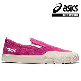【asics skatebording】GEL-FLEXKEE SLIP-ONカラー：pinkアシックス スケートボーディングスケートボード スケボーシューズ 靴 スニーカーSKATEBOARD SHOES