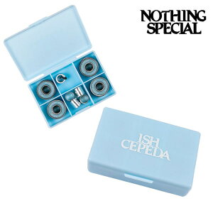 �yNOTHING SPECIAL�zIsh Cepeda BEARINGS lightblue �i�b�V���O�X�y�V���� �x�A�����O �X�P�[�g�{�[�h �X�P�{�[ �f�b�L SKATEBOARD DECK