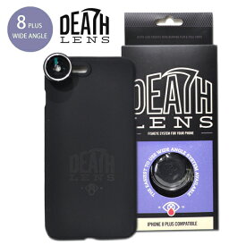 【DEATH DIGITAL】-WIDE ANGLE- iPhone 8 Plus 用 デスレンズ スケートボードアイフォン レンズ アクセサリー