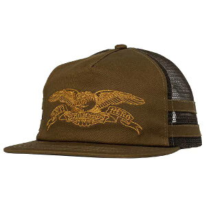 �yANTI HERO�zBASIC EAGLE SNAPBACK MESH HAT brown/medium brown �A���`�q�[���[ �L���b�v �X�P�{�[ �X�P�[�g�{�[�h SKATEBOARD
