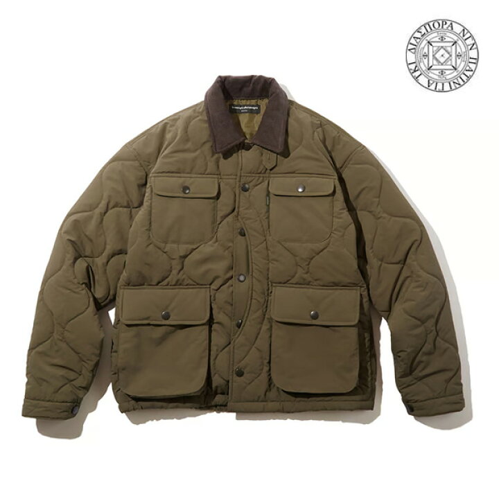 楽天市場】【DIASPORA】QUILTED WARDEN JACKET oliveディアスポラ 