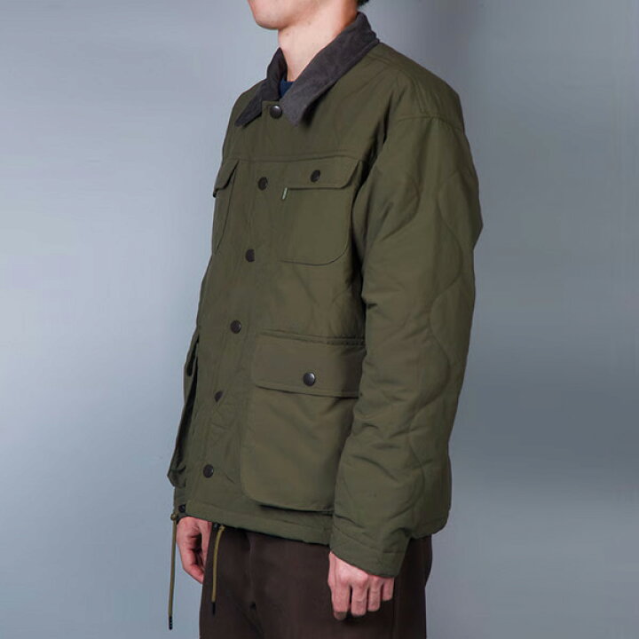 楽天市場】【DIASPORA】QUILTED WARDEN JACKET oliveディアスポラ  
