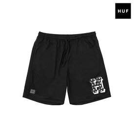 【HUF】H-STAR EASY SHORTblackハフ スケートボードショーツ パンツ