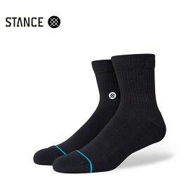 【STANCE】ICON QUARTER スタンス ソックス 靴下 スケートボード スケボー SKATEBOARD