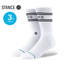 【STANCE】BASIC 3 PACKスタンス ソックス 靴下 スケートボード スケボー SKATEBOARD
