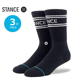 【STANCE】BASIC 3 PACKスタンス ソックス 靴下 スケートボード スケボー SKATEBOARD