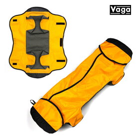 【VAGA】AMOEBA -Skateboard Wrapper- gold/grey バガ バッグスケートボード スケボーSKATEBOARD
