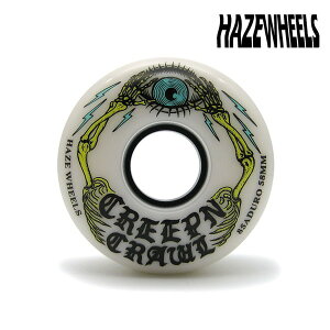 �yHAZE WHEELS�zHAZE WHEELS CREEP N CRAWL ALMIGHTY 85A 58MM �w�C�Y �E�B�[�� WHEEL �X�P�[�g�{�[�h �X�P�{�[ SKATEBOARD