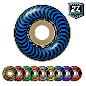 �ySPITFIRE�zFORMULA FOUR 97DURO CLASSIC SHAPE�T�C�Y�F54/56mm �X�s�b�g �t�@�C�A�[ �t�H�[�~���� �t�H�[ �E�B�[�� �^�u���b�g �p�[�c WHEEL �X�P�[�g�{�[�h �X�P�{�[ SKATEBOARD