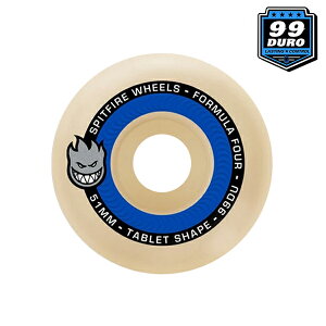 ySPITFIREzFORMULA FOUR 99DURO TABLETS SHAPE TCYF51/52/53/54/55mm Xsbg t@CA[ tH[~ tH[ EB[ ^ubg p[c WHEEL XP[g{[h XP{[ SKATEBOARD