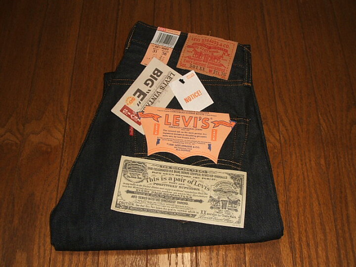 楽天市場】LEVIS(リーバイス) 501XX 1955年モデル トップボタン裏555 