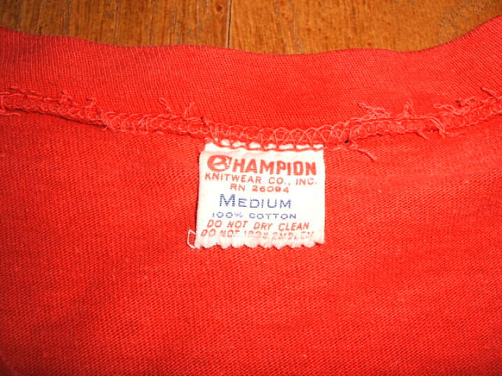 楽天市場】Champion(チャンピオン) 1960年代ランナータグ 実物 