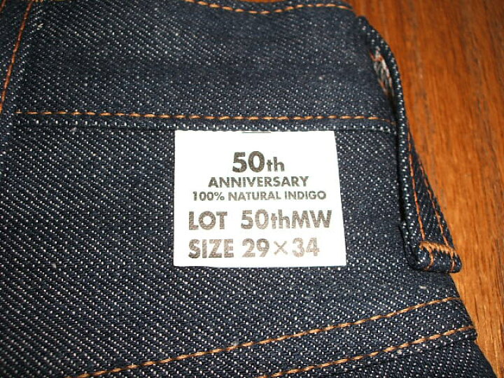 楽天市場】WRANGLER(ラングラー) 50thMWデニムパンツ 50周年記念モデル 